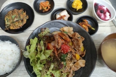 写真：メニュー例