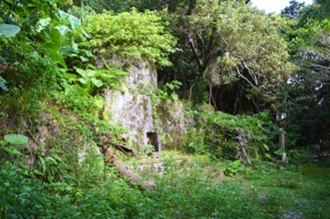 写真：大城按司の墓1
