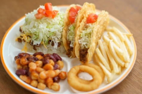 写真：メニュー例