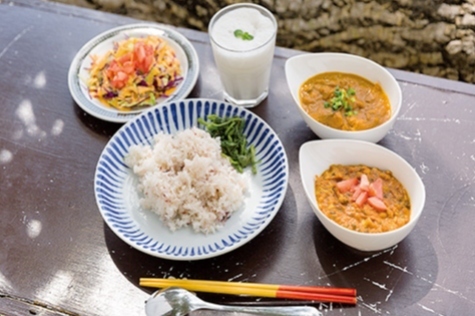 写真：メニュー例