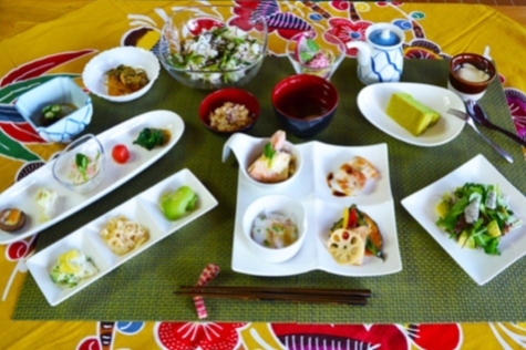 写真：メニュー例